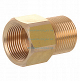 Переходник 1/4внеш - 3/8внут, 250bar, латунь